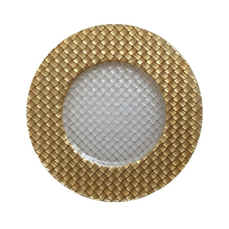Wholesale Glass Charger Plate PZ-074 - Image 3